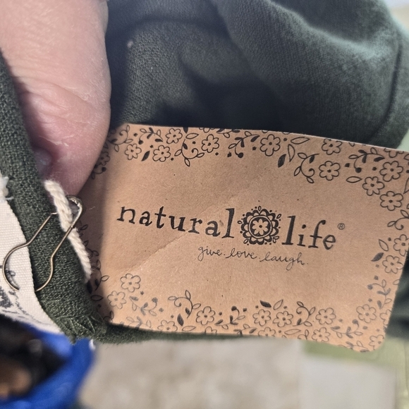 Natural Life Carly olive drab green overalls jumpsuit new - Picture 7 of 10